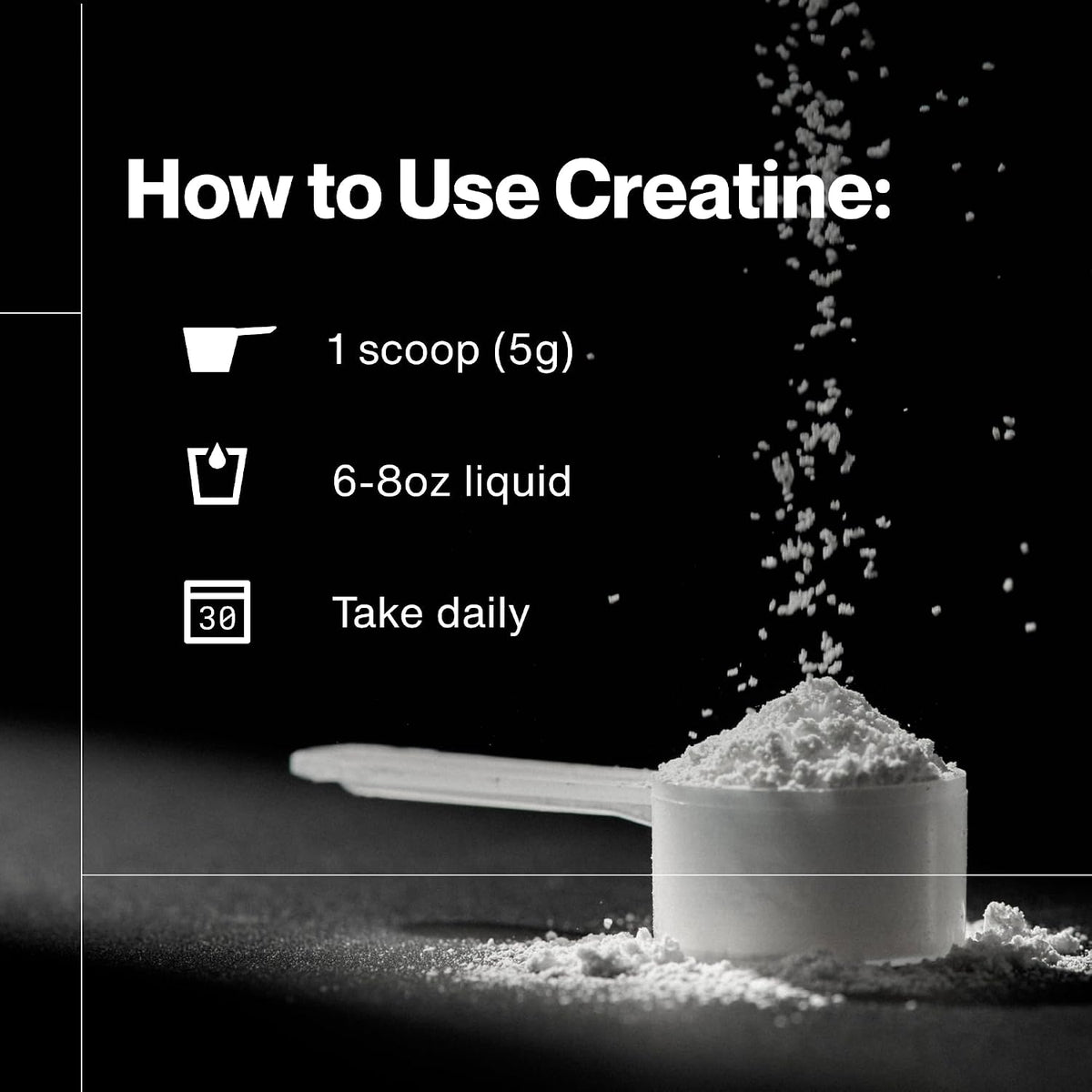Momentous Creatine Monohydrate Powder, 5G per Serving, Unflavored 90 Servings