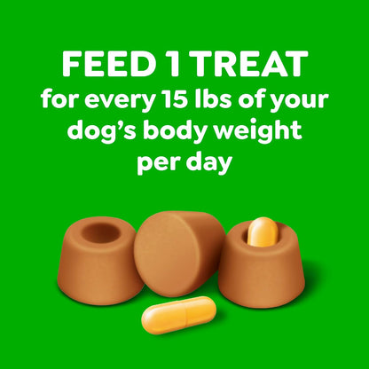 Greenies Pill Pockets Large Size Dog Treats, Peanut Butter, 7.9 Oz