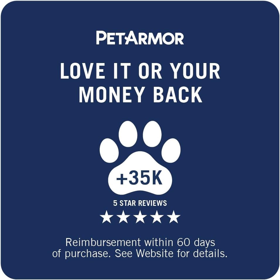 Petarmor plus Flea & Tick Topical Cats 1.5 Lbs+, 3-Month