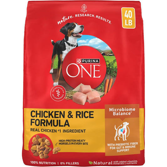 Purina ONE Chicken and Rice Formula Natural Dog Food