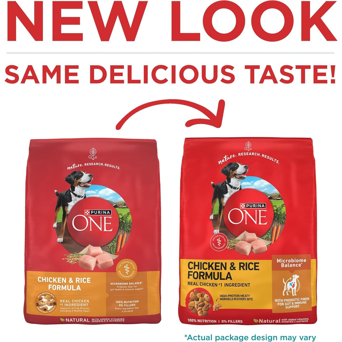 Purina ONE Chicken and Rice Formula Natural Dog Food