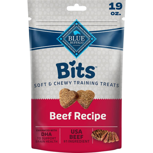 Blue Buffalo Bits Beef Training Treats, 19 Oz