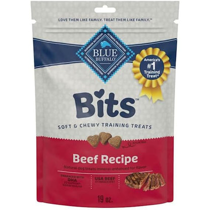 Blue Buffalo Bits Beef Training Treats, 19 Oz