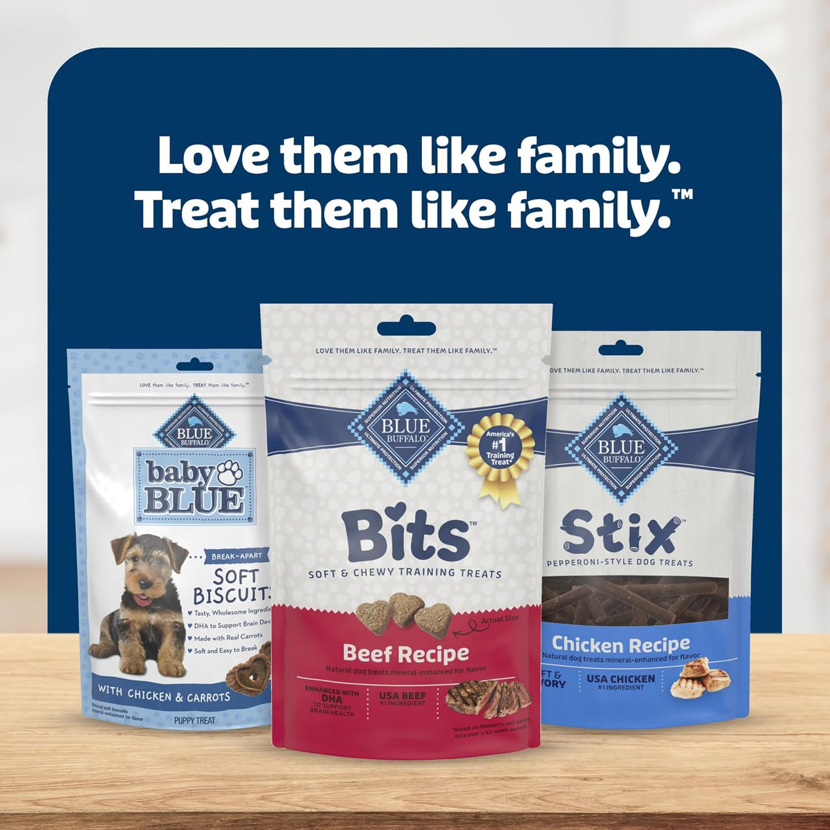 Blue Buffalo Bits Beef Training Treats, 19 Oz