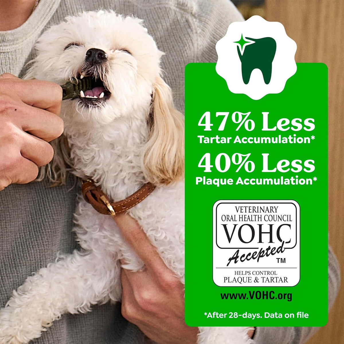 Greenies Large Natural Dental Dog Treats, Original Flavor, 24 Count