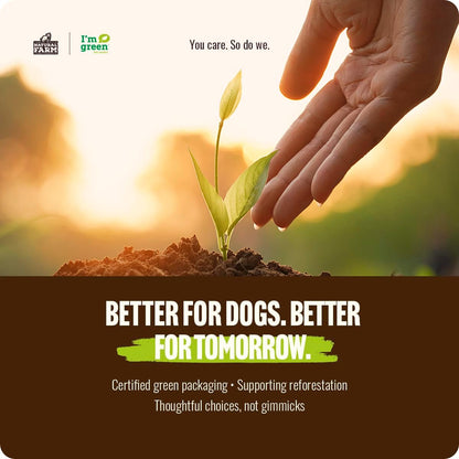 Natural Farm Odor-Free Bully Sticks for All Breeds, 6 Inch, 25 Count