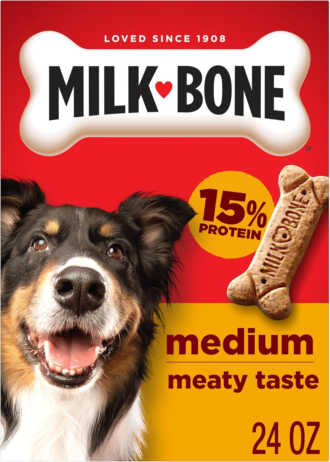 Milk-Bone Original Biscuits Medium Dog Treats, 24 Oz.