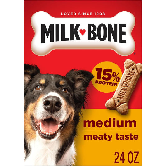 Milk-Bone Original Biscuits Medium Dog Treats, 24 Oz.