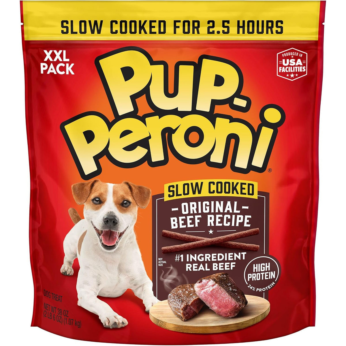 Pup-Peroni Original Beef Recipe Dog Treats, 38 Oz. Bag