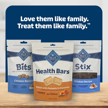 Blue Buffalo Health Bars Pumpkin & Cinnamon Dog Biscuits, 16 Oz