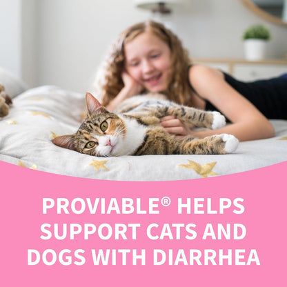 Nutramax Proviable Probiotics for Dogs & Cats, Sprinkle Capsules, 30Ct