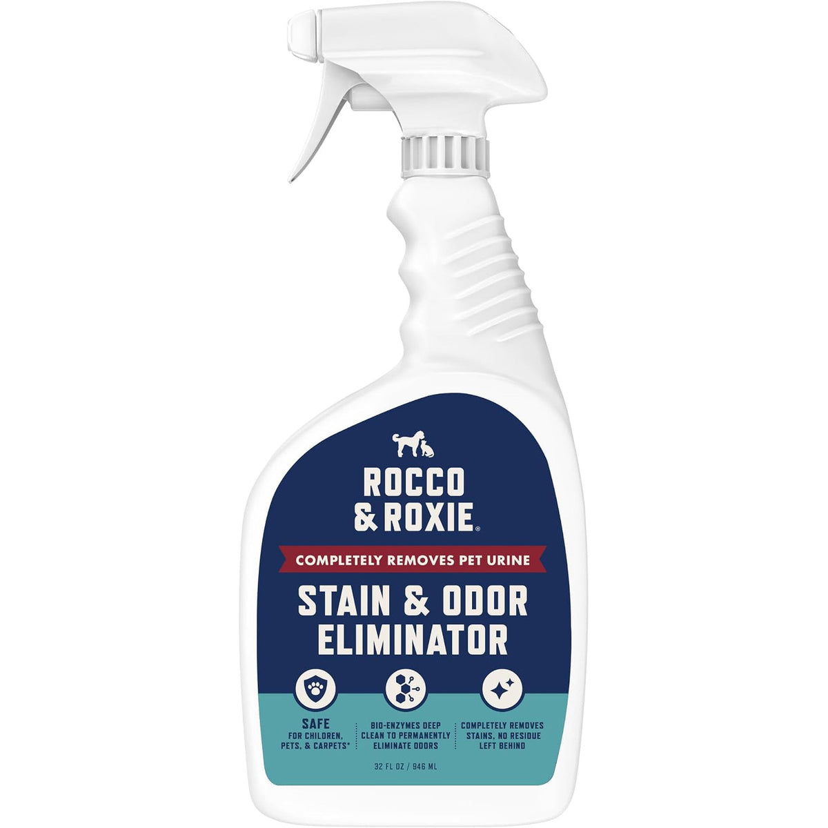 Rocco & Roxie Enzyme Stain & Odor Eliminator, 32 Fl Oz