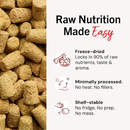 Stella & Chewy’s Freeze-Dried Raw Chicken Meal Mixer for Dogs, Grain-Free Food Topper, 3.5 oz