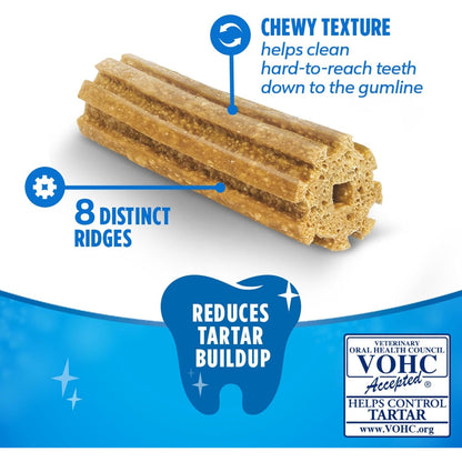 Dentalife Purina Daily Dental Chews for Large Dogs, 18 Ct Pouch